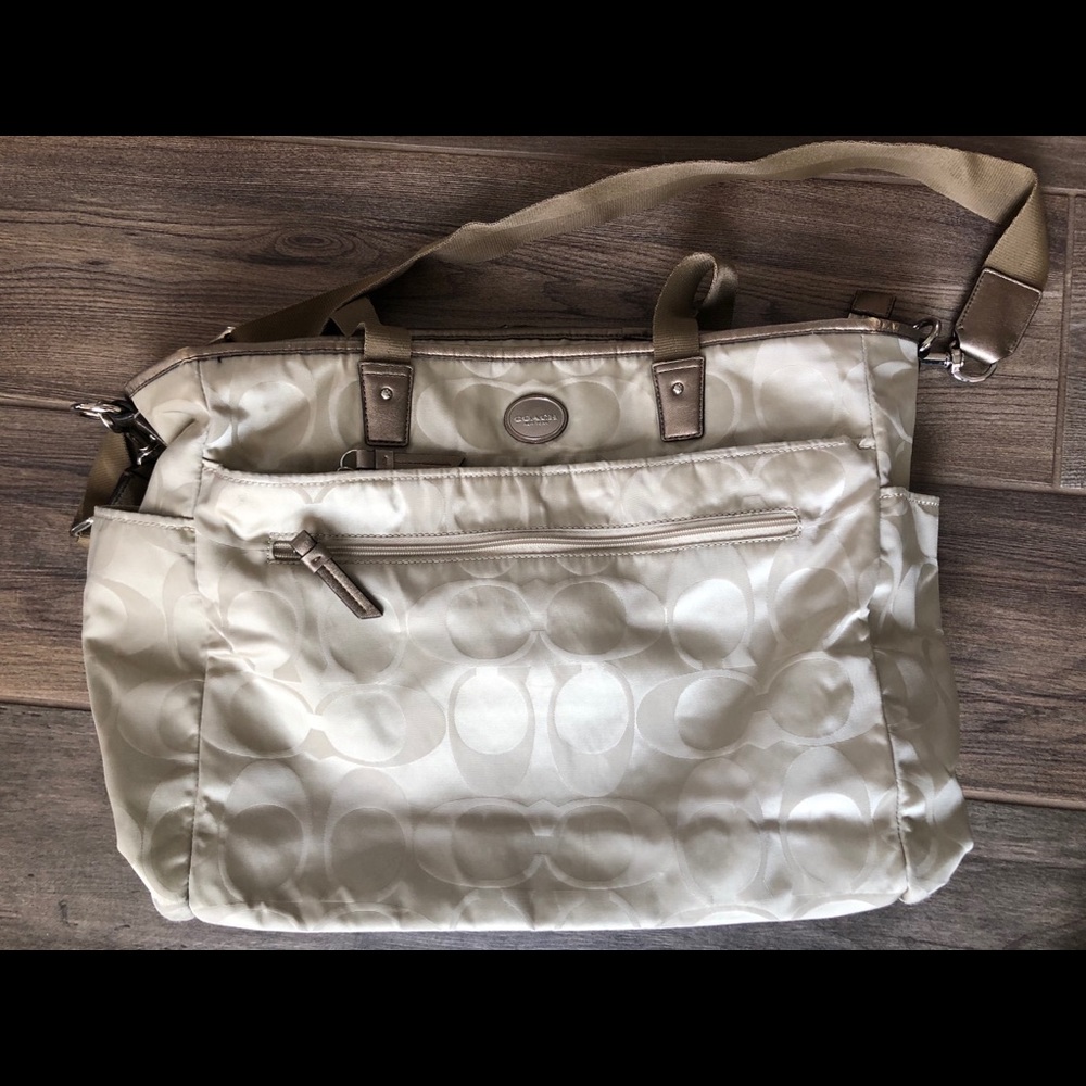 COACH diaper bag